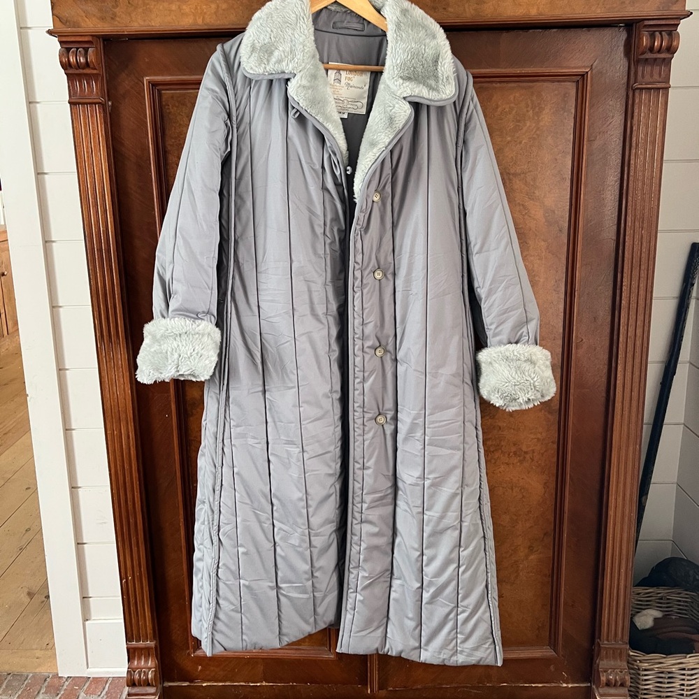 London Fog Blue Maincoat
